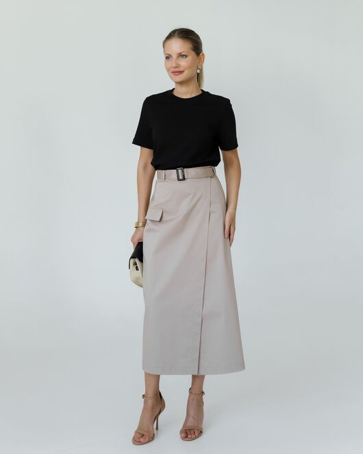 Женская юбка бежевая-035082 от LW  Женская юбка бежевая-035082 от LW