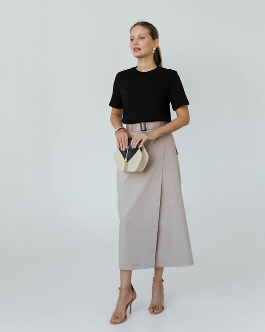 Женская юбка бежевая-035082 от LW  Женская юбка бежевая-035082 от LW