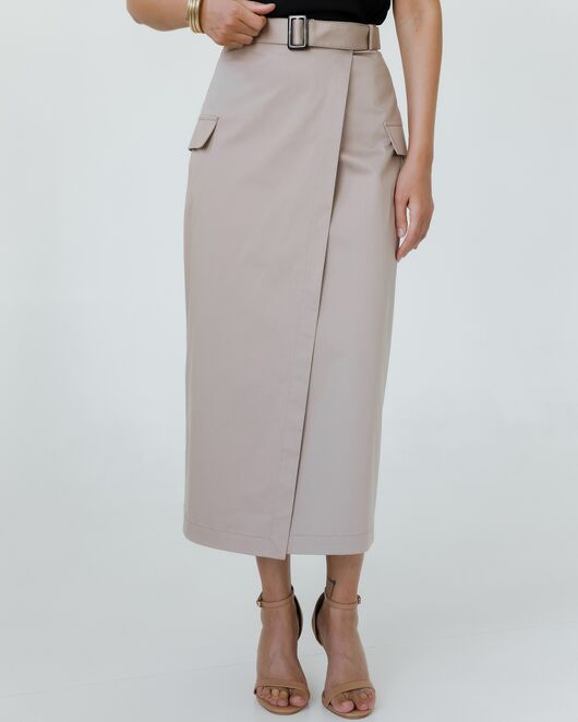 Женская юбка бежевая-035082 от LW  Женская юбка бежевая-035082 от LW