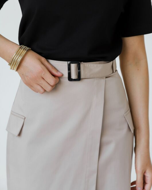 Женская юбка бежевая-035082 от LW  Женская юбка бежевая-035082 от LW