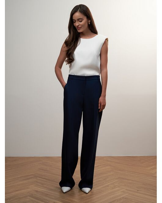 Женские брюки темно-синие-3-291282M от Calista 