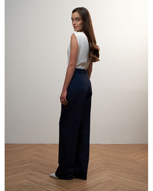 Женские брюки темно-синие-3-291282M от Calista 