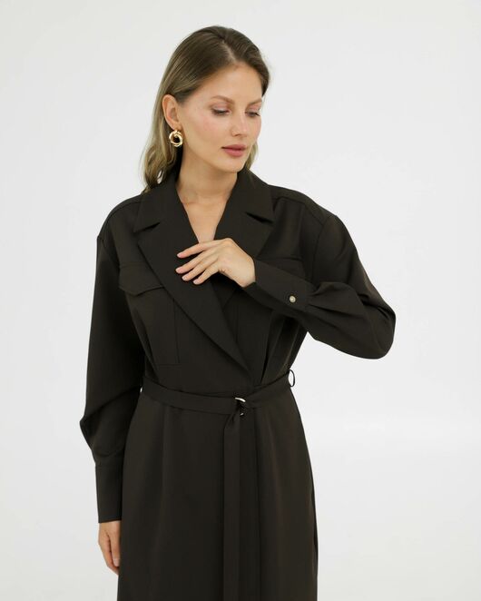 Платье цвет кофе - 025013 от LW 