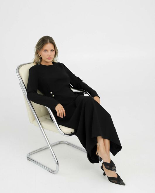 Платье черное - 025057 от LW 