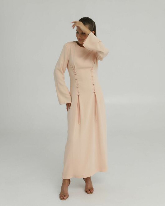 Платье персиковое от LW  Платье персиковое от LW