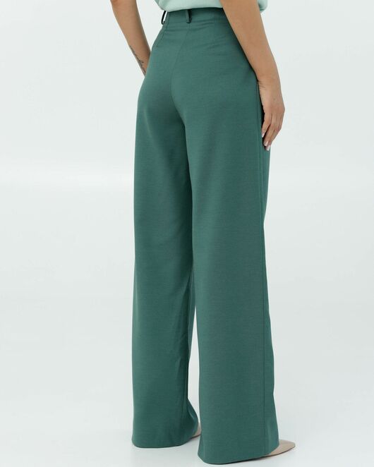 Женские брюки изумрудные от LW 