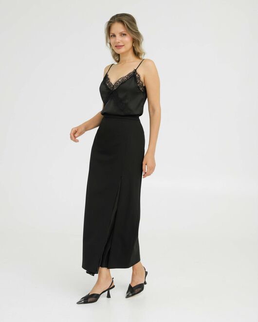 Юбка цвет черный - 035047 от LW  Юбка цвет черный - 035047 от LW