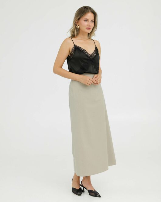 Юбка цвет бежевый - 035095 от LW  Юбка цвет бежевый - 035095 от LW