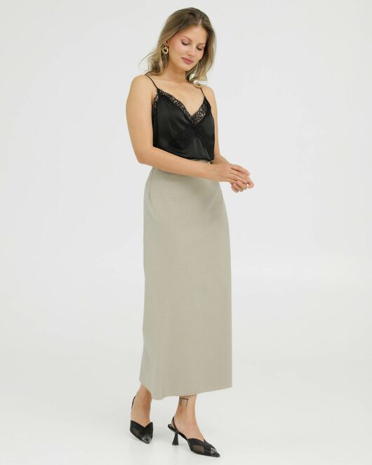 Юбка цвет бежевый - 035095 от LW  Юбка цвет бежевый - 035095 от LW