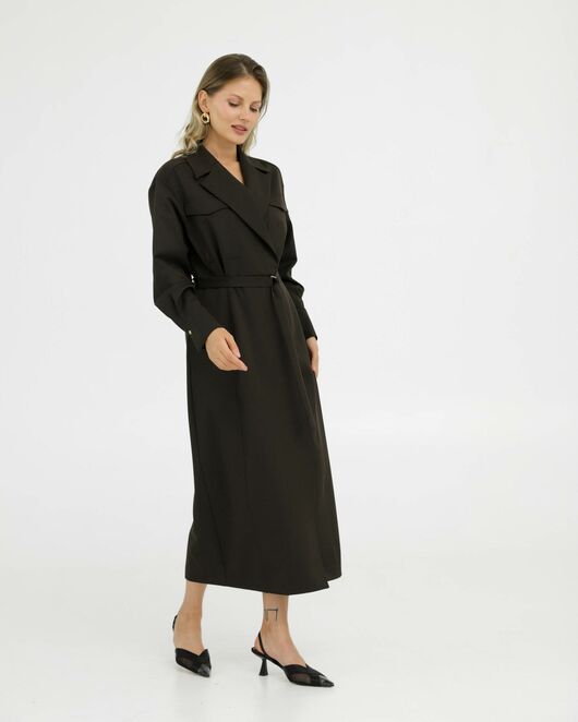 Платье цвет кофе - 025013 от LW 