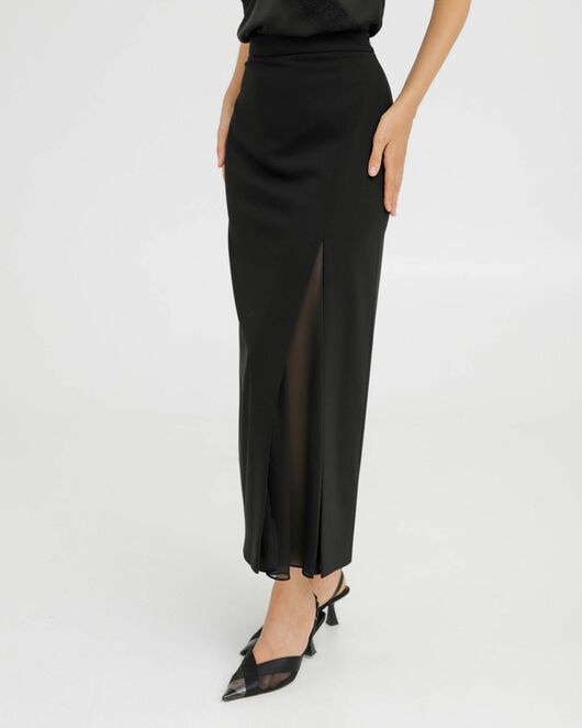 Юбка цвет черный - 035047 от LW  Юбка цвет черный - 035047 от LW