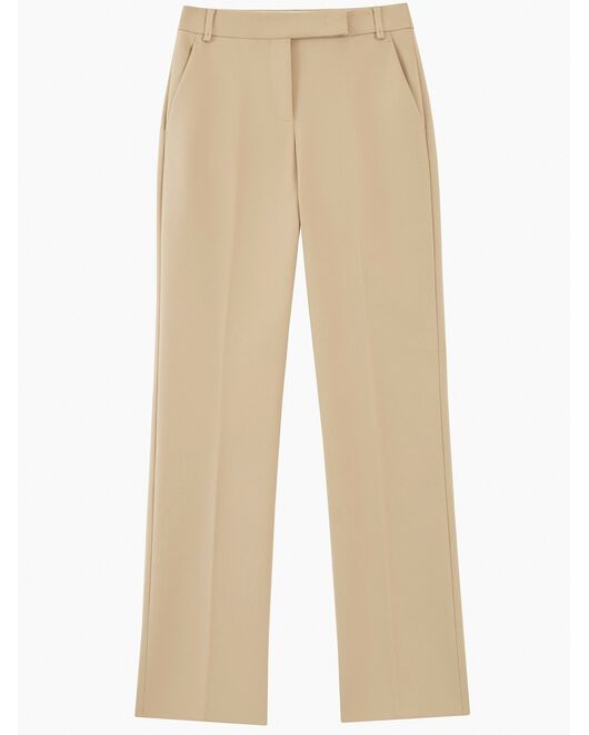 Брюки женские прямые бежевые CA-31545225M1-001 от byME 