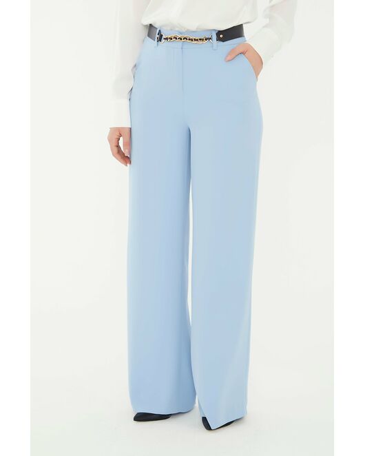 Брюки женские голубые 5367-827 BLUE от SHN 