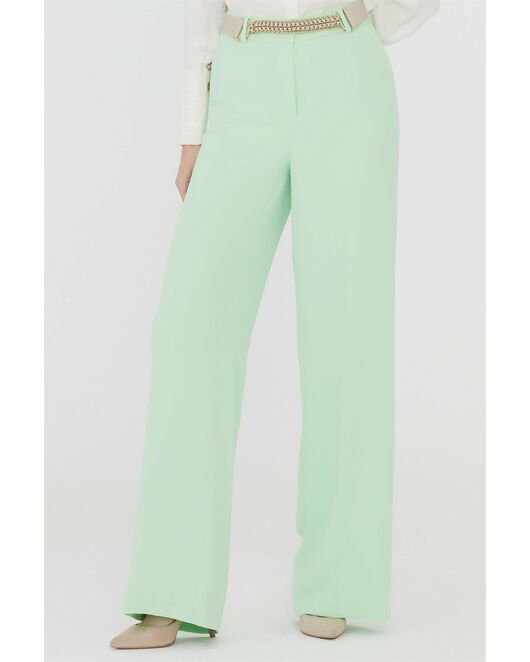 Брюки женские яблочные-5367-827 MINT от SHN  Брюки женские яблочные-5367-827 MINT от SHN