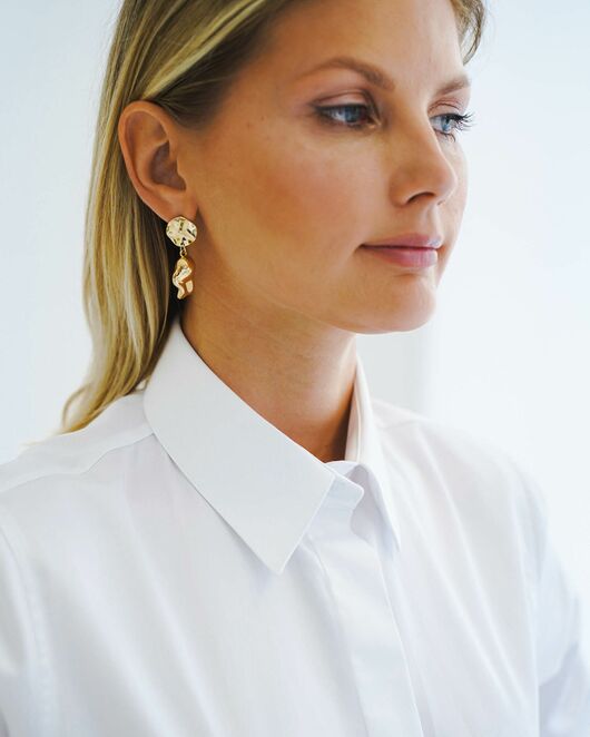 Женская рубашка рукав 3/4 - 7990 от byME  Женская рубашка рукав 3/4 - 7990 от byME