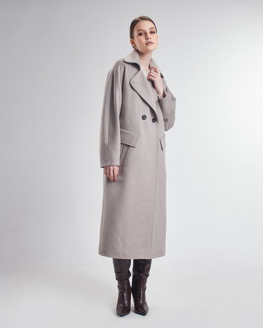 Пальто A084 Капучино от Doroteya 