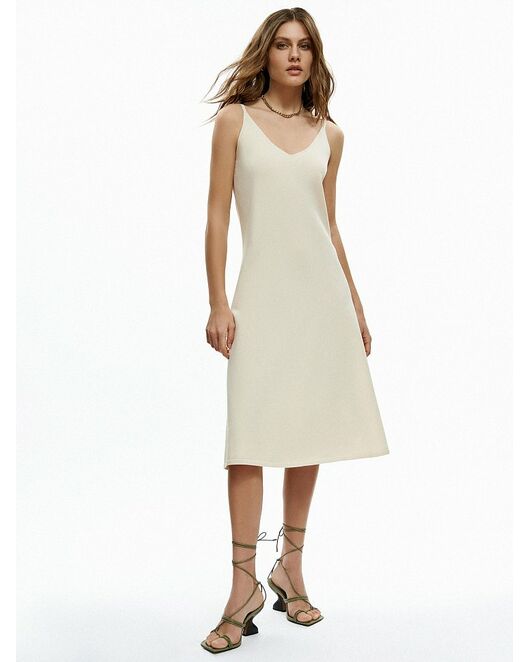 Платье женское кремовое - CA-3-21707_70066-028 от  