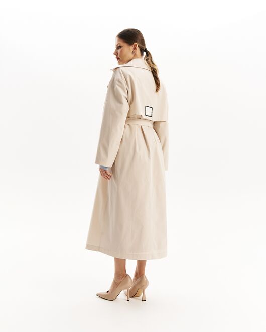Тренч женский бежевый-32141 от   Тренч женский бежевый-32141 от