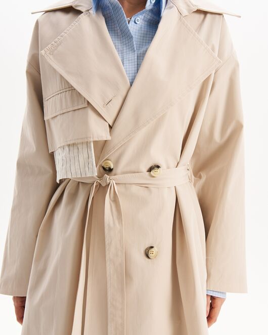 Тренч женский бежевый-32141 от   Тренч женский бежевый-32141 от