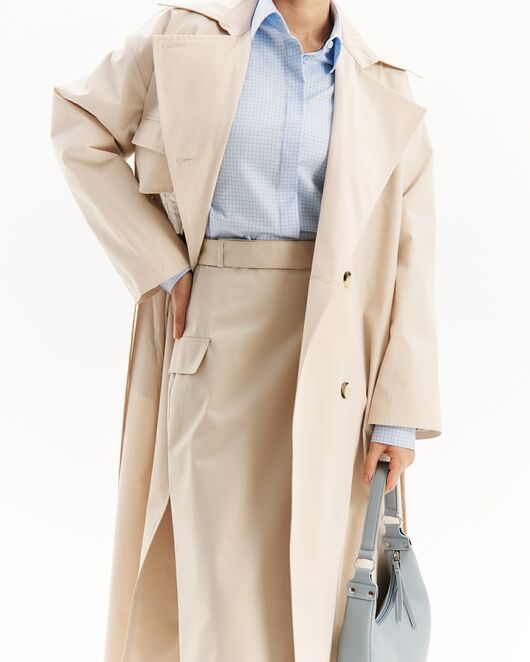 Тренч женский бежевый-32141 от   Тренч женский бежевый-32141 от