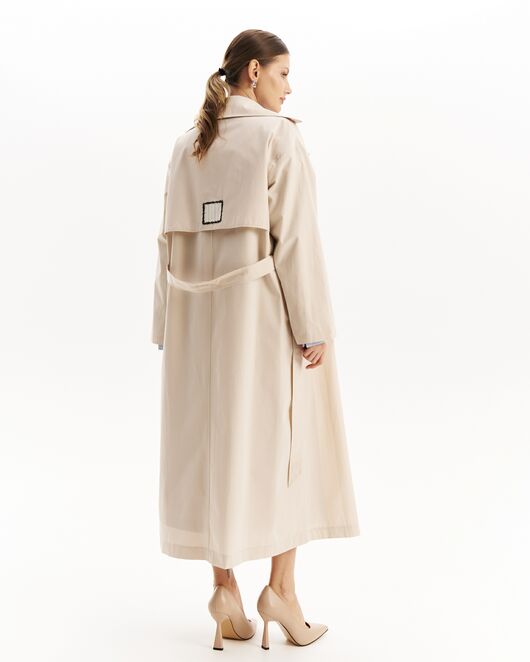 Тренч женский бежевый-32141 от   Тренч женский бежевый-32141 от