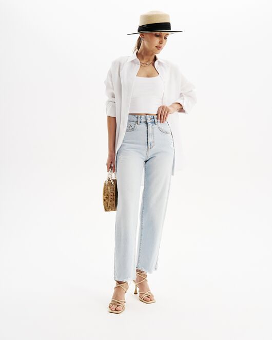 Джинсы женские светло-голубые-32195 от   Джинсы женские светло-голубые-32195 от