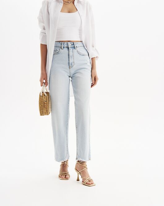 Джинсы женские светло-голубые-32195 от   Джинсы женские светло-голубые-32195 от