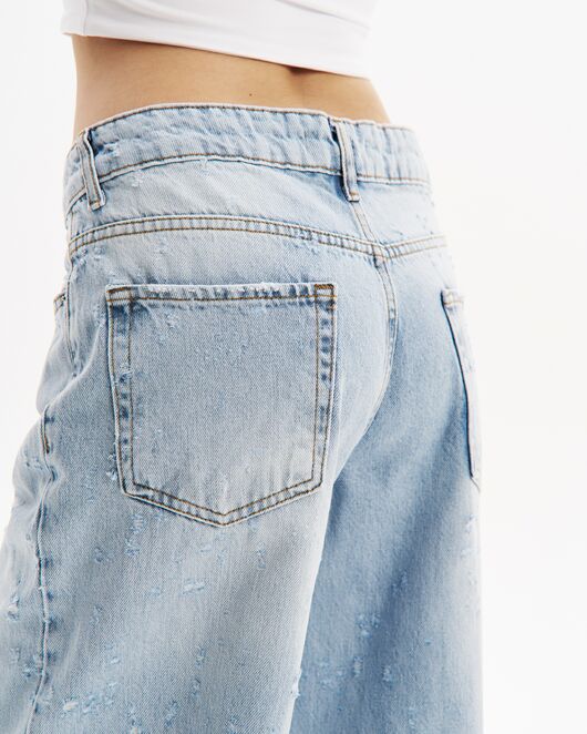 Джинсы женские голубые-32193-blue от  