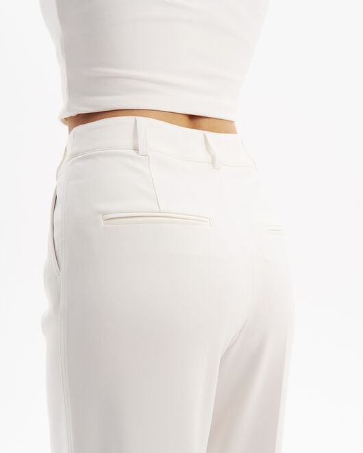 Брюки прямые в молочном цвете из вискозы  TR1-1000 от   Брюки прямые в молочном цвете из вискозы  TR1-1000 от