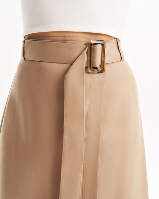 Юбка песочная на запах из тенсела SK3-1001 от byME 