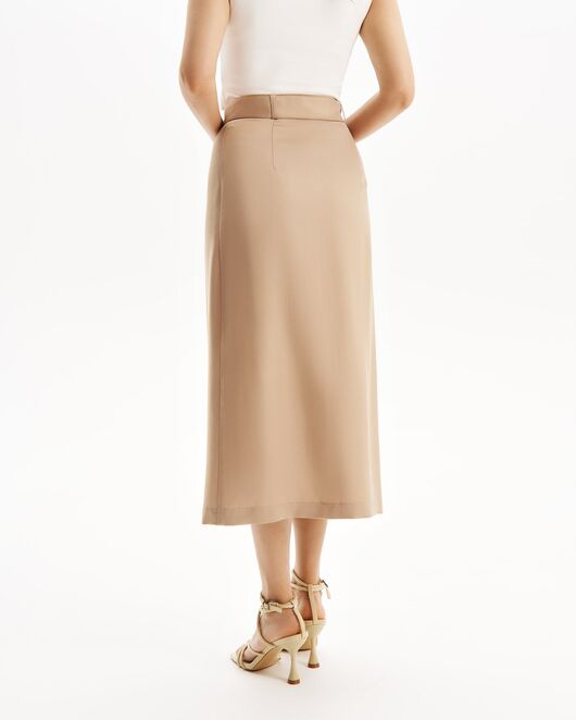 Юбка песочная на запах из тенсела SK3-1001 от byME 