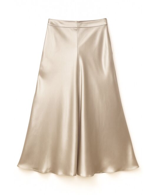 Женская юбка бежевая- из вискозы 035034 от Luisa Wang 
