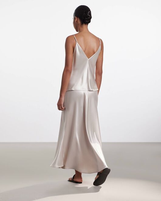 Женская юбка бежевая- из вискозы 035034 от Luisa Wang 