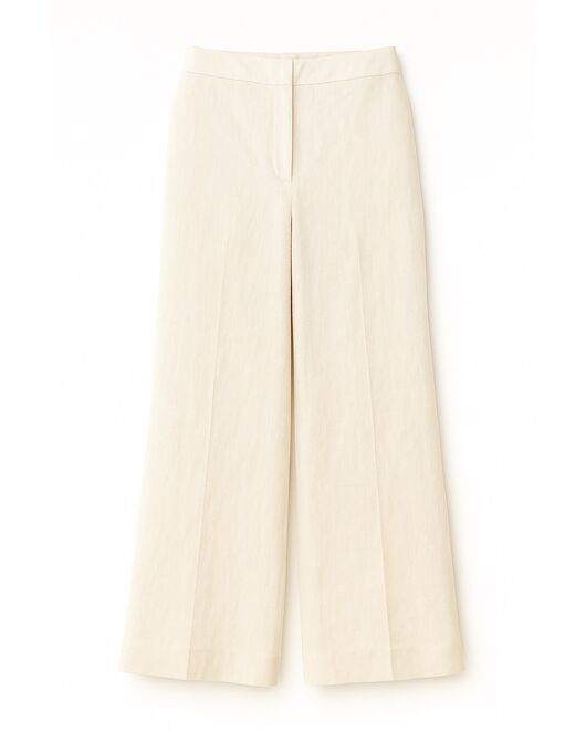 Брюки льняные цвет экрю-135043 от LW 