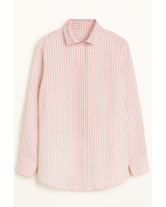 Женская рубашка из конопли и вискозы-9026 от ByME 