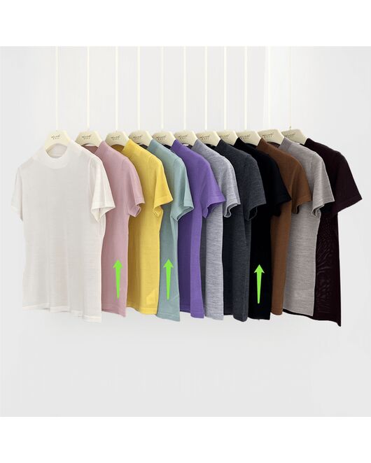 Джемпер из шерсти мериноса тонкой вязки и шелка Mulberry зеленый 02B20527 от byME 