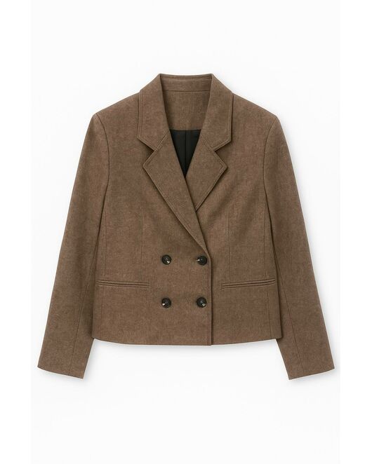 Мужская рубашка в клетку темно-синяя - 5133 от Bawer 