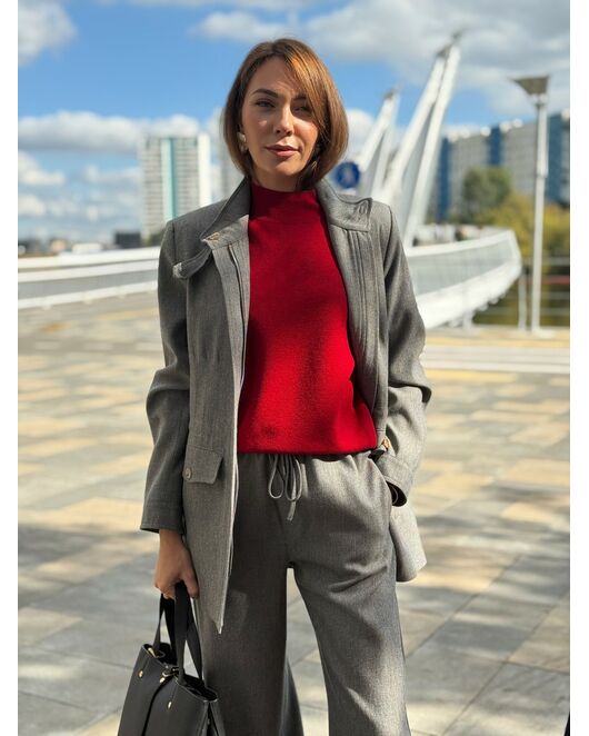 Жакет в сером цвете MS5135 от  