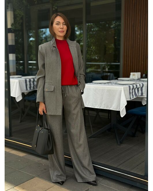 Жакет в сером цвете MS5135 от  