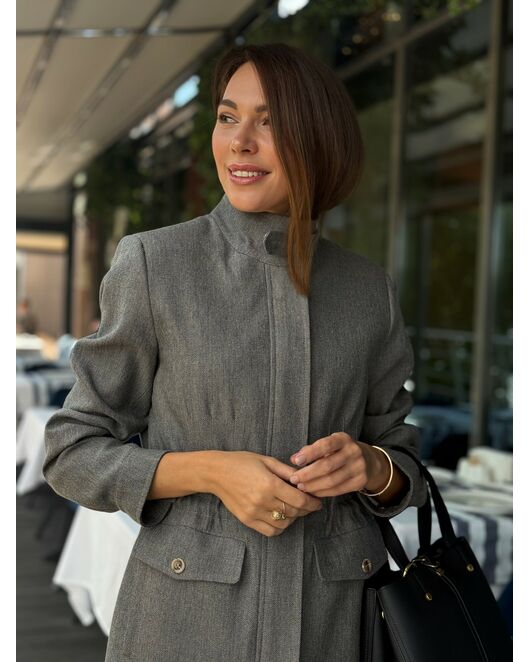 Жакет в сером цвете MS5135 от  