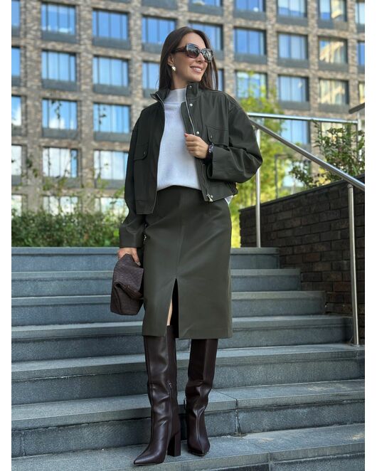 Женская юбка KHAKI-MS5805 от  