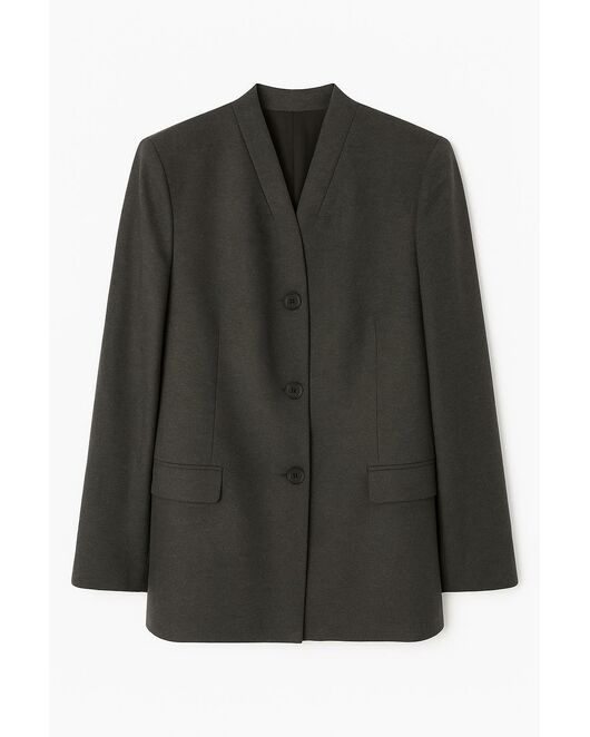 Жакет графит с шерстью J1-1006 от  