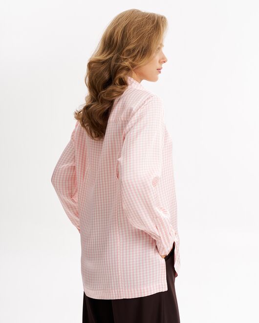 Женская рубашка из конопли и вискозы-9026 от ByME 