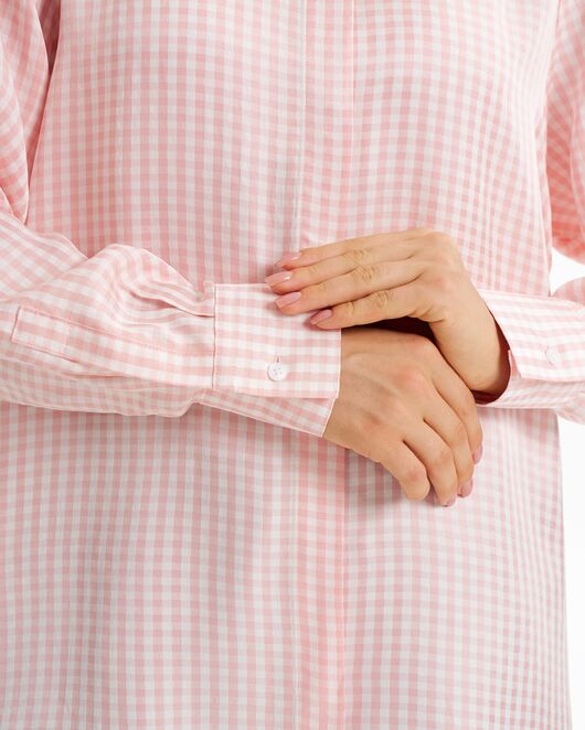 Женская рубашка из конопли и вискозы-9026 от ByME 