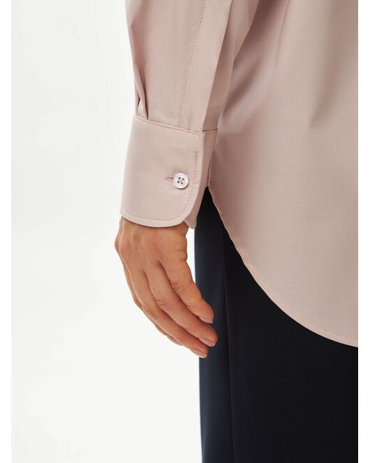 Женская рубашка в пудровом цвете-9038 от byME 