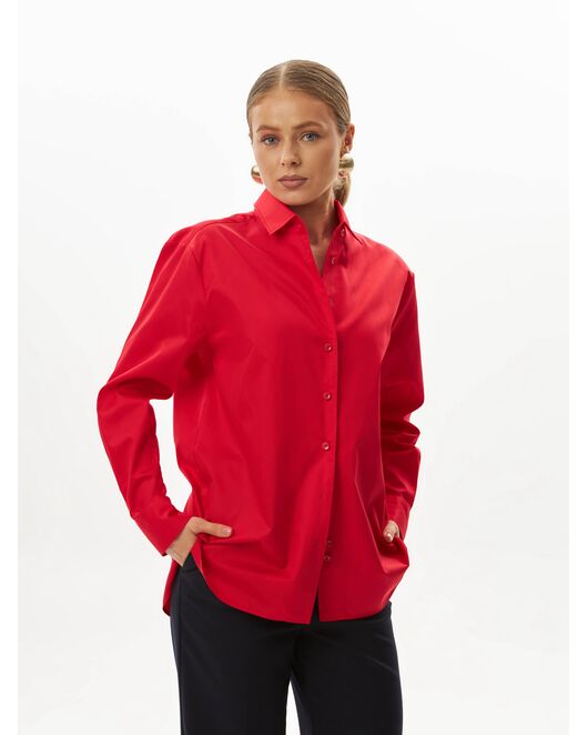 Женская рубашка красная-9042 от byME 