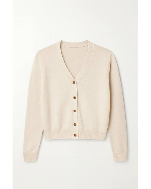 Кардиган из шерсти кремовый LWWN-206049 от LW  Кардиган из шерсти кремовый LWWN-206049 от LW