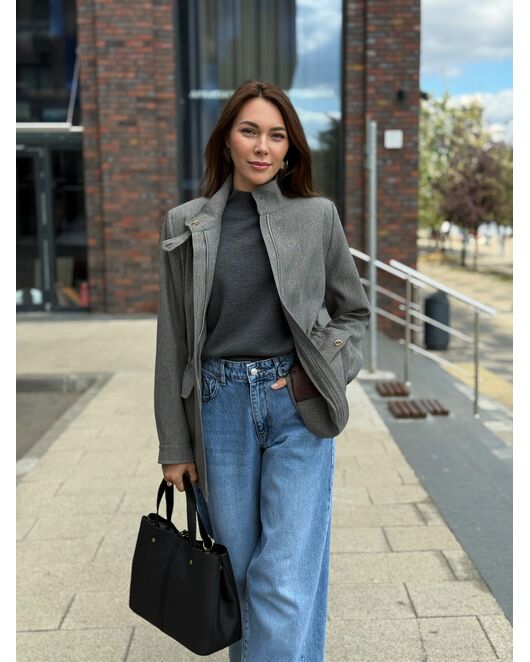 Жакет в сером цвете MS5135 от  