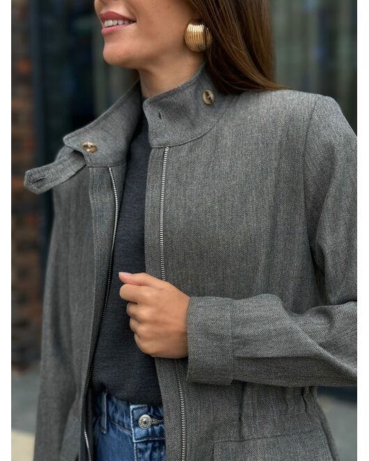 Жакет в сером цвете MS5135 от  