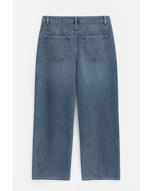 Женские джинсы 86373-800 деним синий с шнурком на поясе от byME 